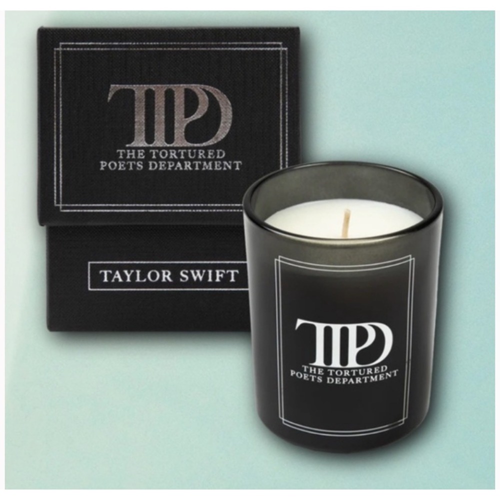 NWT Taylor Swift TTPD Tortured Poets Department Soy Candle Vanilla Amber‎ OS